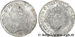 LOUIS XV THE WELL-BELOVED Écu dit au bandeau 1765 Bayonne