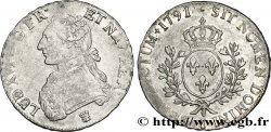 LOUIS XVI Écu aux branches d olivier 1791 Limoges