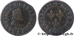 HENRI IV LE GRAND Double tournois, 1er type de Paris (légende française) 1598 Paris, Moulin des Étuves