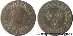HENRY IV Double tournois, 1er type de Paris (légende française) 1603 Paris, Moulin des Étuves