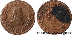 HENRY IV Double tournois, 1er type 1607 Lyon