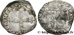 LOUIS XIII LE JUSTE Quart d écu de Béarn 1625 Morlaàs