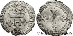 HENRY III Double sol parisis, 2e type 1584 Dijon