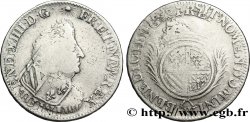 LOUIS XIV LE GRAND OU LE ROI SOLEIL Quart d écu de Flandre aux palmes 1696 Lille