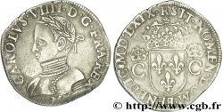 CHARLES IX Teston, 2e type 1569 Toulouse
