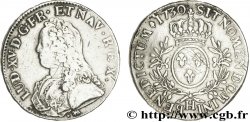 LOUIS XV DIT LE BIEN AIMÉ Écu dit “aux branches d olivier” 1730 La Rochelle