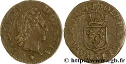 LOUIS XV DIT LE BIEN AIMÉ Liard dit à la vieille tête 1770 Reims