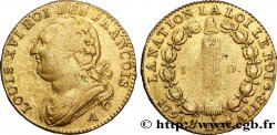 LOUIS XVI (MONARQUE CONSTITUTIONNEL) 12 deniers dit au faisceau , type FRANCOIS 1791 Paris