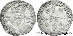 HENRI II Douzain aux croissants 1550 Saint-Lô