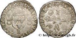 HENRI II Douzain aux croissants 1549 Rouen