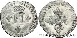 HENRI II Double sol Parisis, ou six blancs ou gros de Nesle 1550 Paris, Moulin de Nesle