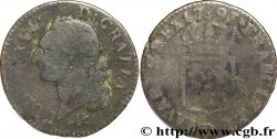 LOUIS XVI (MONARQUE CONSTITUTIONNEL) Sol dit à l écu 1791 Lyon