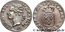 LOUIS XVI Liard dit “à l écu” 1782 Lille
