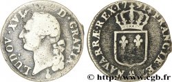 LOUIS XVI Sol dit à l écu 1791 Metz