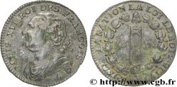 LOUIS XVI (MONARQUE CONSTITUTIONNEL) 12 deniers dit au faisceau , type FRANCOIS 1791 Paris