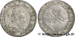 HENRI III Demi-franc au col plat 1587 Limoges