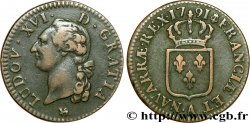LOUIS XVI (MONARQUE CONSTITUTIONNEL) Sol dit à l écu 1791 Paris