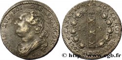 LOUIS XVI 12 deniers dit au faisceau , type FRANCOIS 1792 Dijon