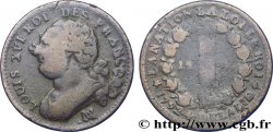 LOUIS XVI (MONARQUE CONSTITUTIONNEL) 12 deniers dit au faisceau , type FRANCOIS 1792 Marseille