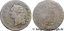 LOUIS XVI (MONARQUE CONSTITUTIONNEL) Sol dit à l écu 1791 Lyon
