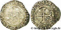 LOUIS XI LE PRUDENT Blanc à la couronne n.d. Angers
