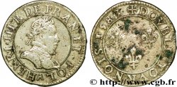 HENRI III Double tournois, 1er type de Paris 1583 Paris, Moulin des Étuves