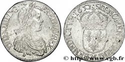 LOUIS XIV THE SUN KING Écu à la mèche longue 1652 Toulouse