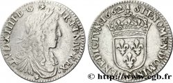 LOUIS XIV  THE SUN KING  Douzième d écu, portrait apollinien 1662 Lyon