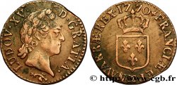 LOUIS XV THE BELOVED Demi-sol dit “à la vieille tête” 1770 Besançon