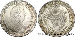 LOUIS XIV  THE SUN KING  Demi-écu aux palmes 1694 Dijon