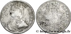 LOUIS XV THE BELOVED Demi-écu aux branches d olivier, buste habillé 1727 Amiens