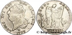 LOUIS XVI Écu dit au génie , légende FRANÇOIS 1793 Bayonne