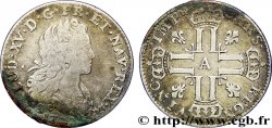 LOUIS XV THE WELL-BELOVED Petit louis d argent 1720 Paris
