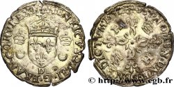 HENRI II Douzain aux croissants 1552 Lyon TTB