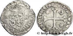 HENRI IV LE GRAND Douzain du Dauphiné aux deux H, 2e type 1593 Grenoble