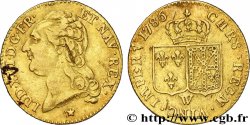 LOUIS XVI Louis d or dit aux écus accolés 1786 Lille