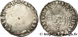 CHARLES IX Teston, 4e type 1574 Bayonne