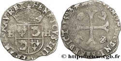 HENRI IV LE GRAND Douzain du Dauphiné aux deux H, 2e type 1593 Grenoble