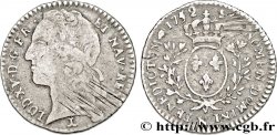 LOUIS XV THE WELL-BELOVED Dixième d écu dit au bandeau 1752 Montpellier
