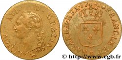 LOUIS XVI Sol dit à l écu 1791 Rouen
