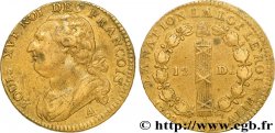 LOUIS XVI (MONARQUE CONSTITUTIONNEL) 12 deniers dit au faisceau , type FRANCOIS 1791 Paris