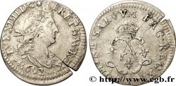 LOUIS XIV THE SUN KING Quatre sols aux deux L 1692 Paris