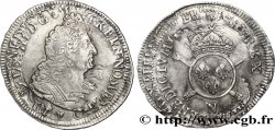 LOUIS XIV THE SUN KING Demi-écu aux insignes n.d. Montpellier