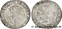 HENRI III Douzain aux deux H, 2e type 1575 Poitiers