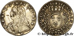 LOUIS XV THE WELL-BELOVED Dixième d écu dit “aux branches d olivier” 1726 Paris