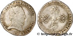 HENRI III Demi-franc au col plat 1579 La Rochelle