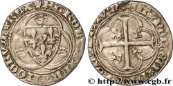 CHARLES VII LE VICTORIEUX Blanc à la couronne n.d. Tournai
