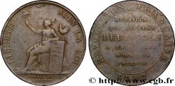 REVOLUTION COINAGE Monneron de 2 sols à la Liberté 1792 Birmingham, Soho