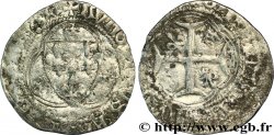 LOUIS XI LE PRUDENT Blanc à la couronne n.d. Saint-Lô