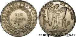 LA CONVENTION Six livres dit au génie 1793 Paris